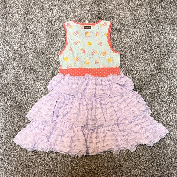 Matilda Jane Multicolor Ruffle Dress - Picture 2 of 3